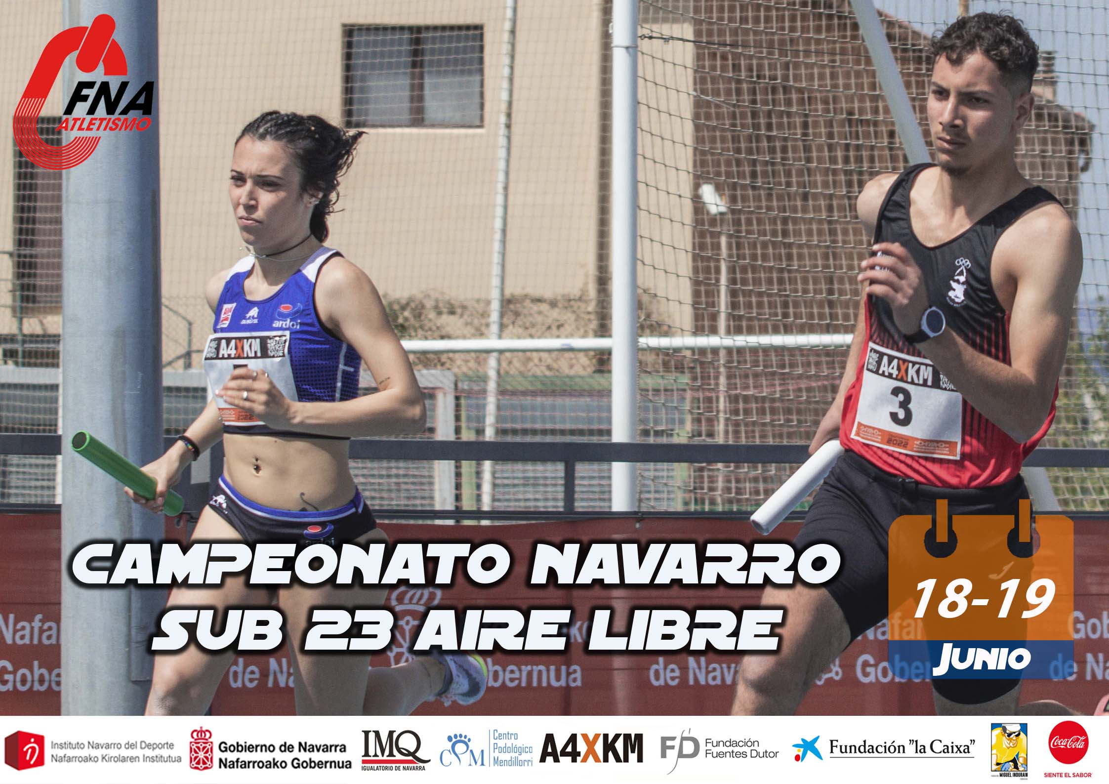 Listas de salida y listado de p&uacute;blico Campeonato Navarro Sub 23